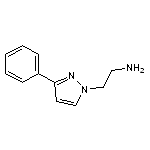 [2-(3-phenyl-1H-pyrazol-1-yl)ethyl]amine HCl