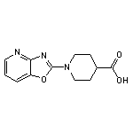 1-[1,3]oxazolo[4,5-b]pyridin-2-ylpiperidine-4-carboxylic acid