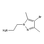 [2-(4-bromo-3,5-dimethyl-1H-pyrazol-1-yl)ethyl]amine HCl