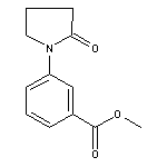 methyl 3-(2-oxopyrrolidin-1-yl)benzoate