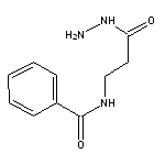 N-(3-hydrazino-3-oxopropyl)benzamide