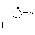 2-Amino-5-cyclobutyl-1,3,4-oxadiazole