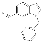 1-benzyl-1H-indole-6-carbonitrile