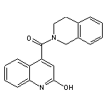 4-(3,4-dihydroisoquinolin-2(1H)-ylcarbonyl)quinolin-2-ol