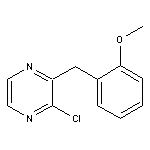 2-chloro-3-(2-methoxybenzyl)pyrazine