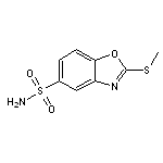 2-(methylthio)-1,3-benzoxazole-5-sulfonamide