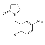 1-(5-amino-2-methoxybenzyl)pyrrolidin-2-one