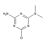 6-chloro-N,N-dimethyl-1,3,5-triazine-2,4-diamine