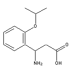 3-amino-3-(2-isopropoxyphenyl)propanoic acid