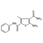 5-amino-3-methyl-N-phenylthiophene-2,4-dicarboxamide