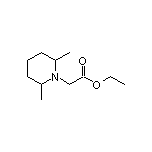 Ethyl 2-(2,6-Dimethyl-1-piperidyl)acetate