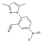 2-(3,5-dimethyl-1H-pyrazol-1-yl)-5-nitrobenzonitrile