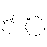 2-(3-methyl-2-thienyl)azepane