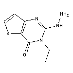 3-ethyl-2-hydrazinothieno[3,2-d]pyrimidin-4(3H)-one