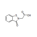 2-(3-Oxobenzisothiazol-2(3H)-yl)acetic Acid