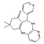 7,7-dimethyl-10-pyridin-3-yl-5,6,7,8,10,11-hexahydro-9H-pyrido[3,2-b][1,4]benzodiazepin-9-one