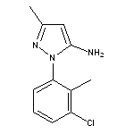 1-(3-chloro-2-methylphenyl)-3-methyl-1H-pyrazol-5-amine