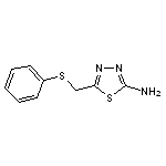 5-[(phenylthio)methyl]-1,3,4-thiadiazol-2-amine