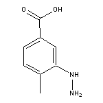 3-Hydrazino-4-methylbenzoic acid