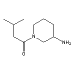 1-(3-methylbutanoyl)piperidin-3-amine