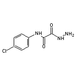 N-(4-chlorophenyl)-2-hydrazino-2-oxoacetamide