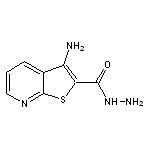 3-aminothieno[2,3-b]pyridine-2-carbohydrazide