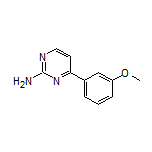 2-Amino-4-(3-methoxyphenyl)pyrimidine