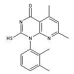 1-(2,3-dimethylphenyl)-2-mercapto-5,7-dimethylpyrido[2,3-d]pyrimidin-4(1H)-one