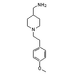 {1-[2-(4-methoxyphenyl)ethyl]piperidin-4-yl}methylamine