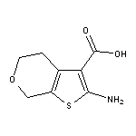 2-amino-4,7-dihydro-5H-thieno[2,3-c]pyran-3-carboxylic acid