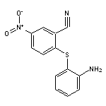 2-[(2-aminophenyl)sulfanyl]-5-nitrobenzonitrile