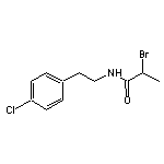 2-bromo-N-[2-(4-chlorophenyl)ethyl]propanamide