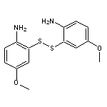 2-[(2-amino-5-methoxyphenyl)dithio]-4-methoxyaniline