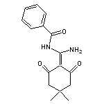 N-[amino(4,4-dimethyl-2,6-dioxocyclohexylidene)methyl]benzamide