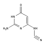 N-(2-amino-6-oxo-1,6-dihydro-4-pyrimidinyl)cyanamide