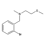 N-(2-bromobenzyl)-N-(2-methoxyethyl)-N-methylamine