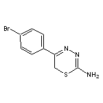 5-(4-bromophenyl)-6H-1,3,4-thiadiazin-2-amine