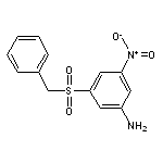 3-(benzylsulfonyl)-5-nitroaniline