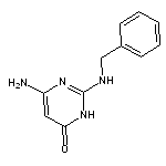 6-amino-2-(benzylamino)pyrimidin-4(3H)-one