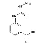 3-(Hydrazinecarbothioamido)benzoic Acid