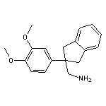 [2-(3,4-dimethoxyphenyl)-2,3-dihydro-1H-inden-2-yl]methylamine