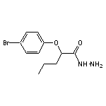 2-(4-bromophenoxy)pentanohydrazide