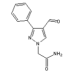 2-(4-formyl-3-phenyl-1H-pyrazol-1-yl)acetamide