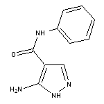 3-amino-N-phenyl-1H-pyrazole-4-carboxamide