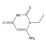 6-amino-1-ethyl-2-thioxo-2,3-dihydropyrimidin-4(1H)-one