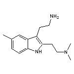 N-{2-[3-(2-aminoethyl)-5-methyl-1H-indol-2-yl]ethyl}-N,N-dimethylamine H2C2O4