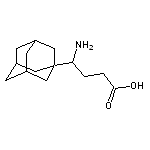 4-(1-adamantyl)-4-aminobutanoic acid HCl