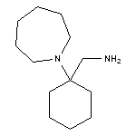 (1-azepan-1-ylcyclohexyl)methylamine