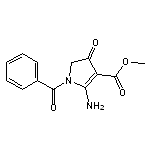 methyl 2-amino-1-benzoyl-4-oxo-4,5-dihydro-1H-pyrrole-3-carboxylate