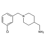 [1-(3-chlorobenzyl)piperidin-4-yl]methylamine